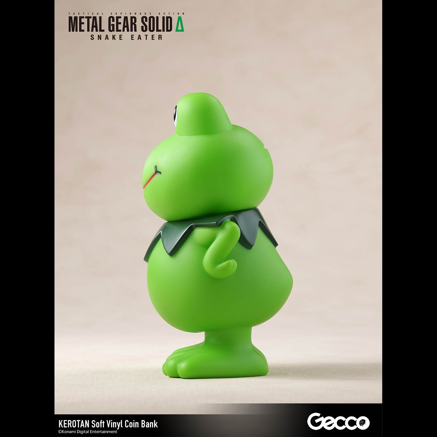 METAL GEAR SOLID Δ: SNAKE EATER, KEROTAN Soft Vinyl Coin Bank